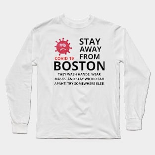 Boston covid Long Sleeve T-Shirt